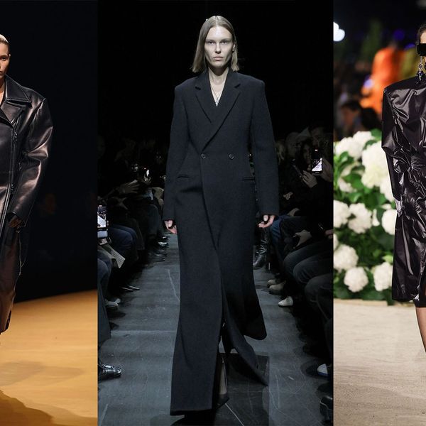 Need A Winter Function Outfit? Consider The Black Coat