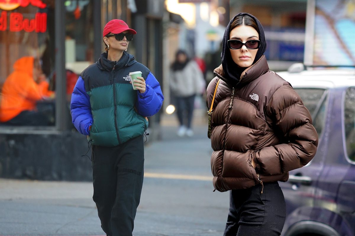 How The North Face Puffer Became A Fashion Girl Favorite