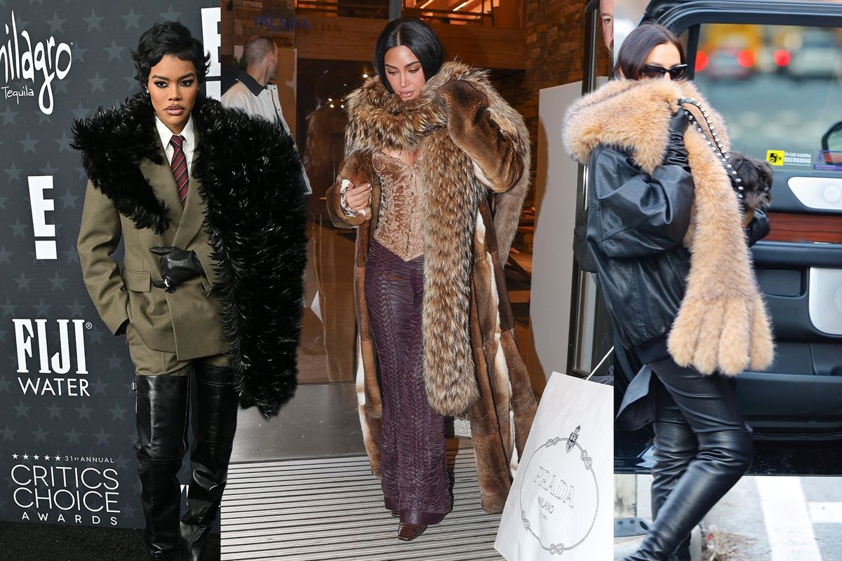 The Fur Stole Is Winter's Most Luxe Accessory