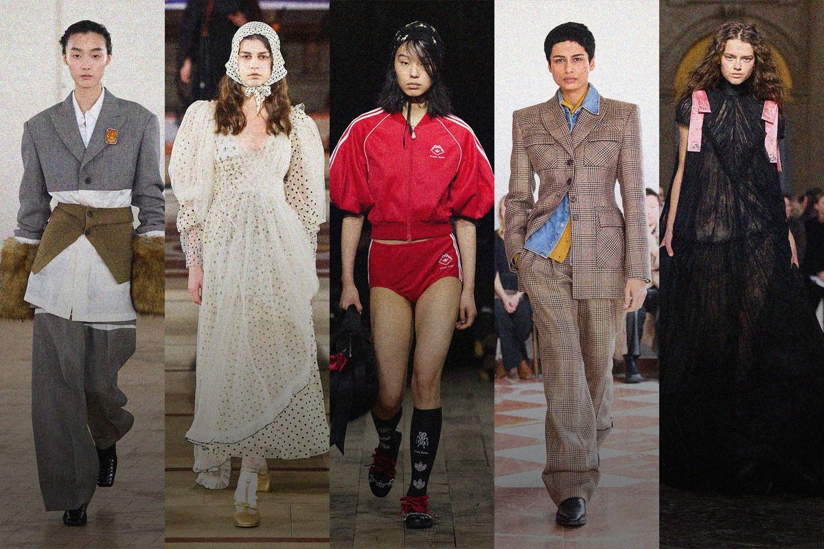 Little Hats & Dark Romanticism At London Fashion Week