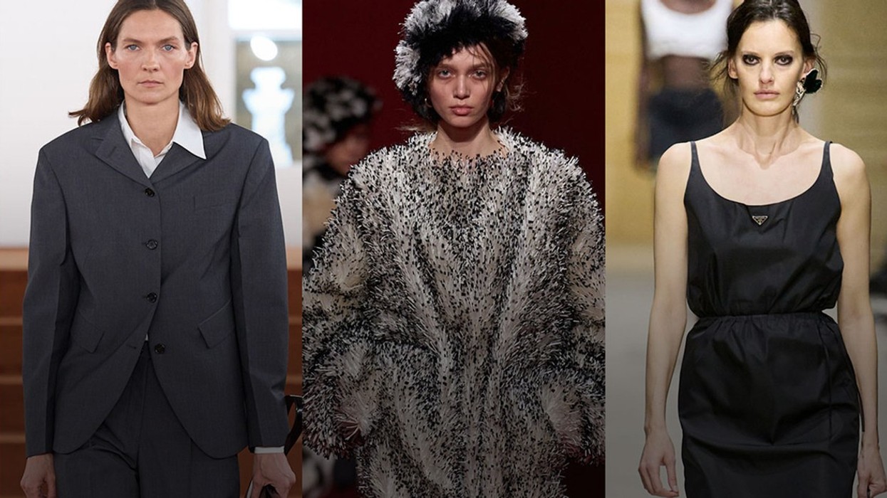 Texture & Grown-Up Glamour At Milan Fashion Week