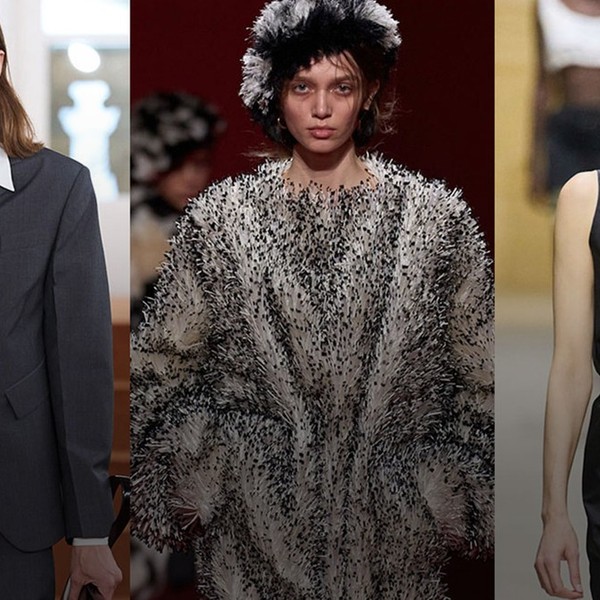 Texture & Grown-Up Glamour At Milan Fashion Week