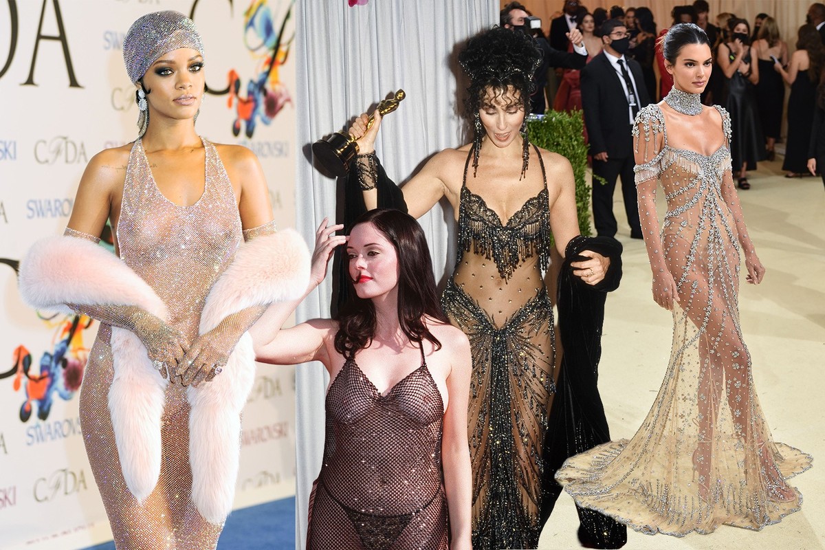 The Rise Of The Naked Dress Trend