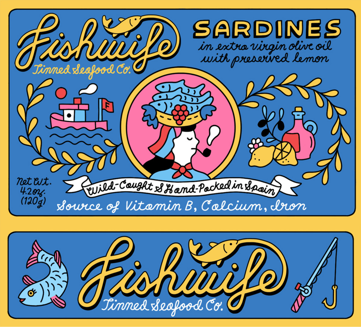 Wild-Caught Sardines in Extra Virgin Olive Oil + Preserved Lemon