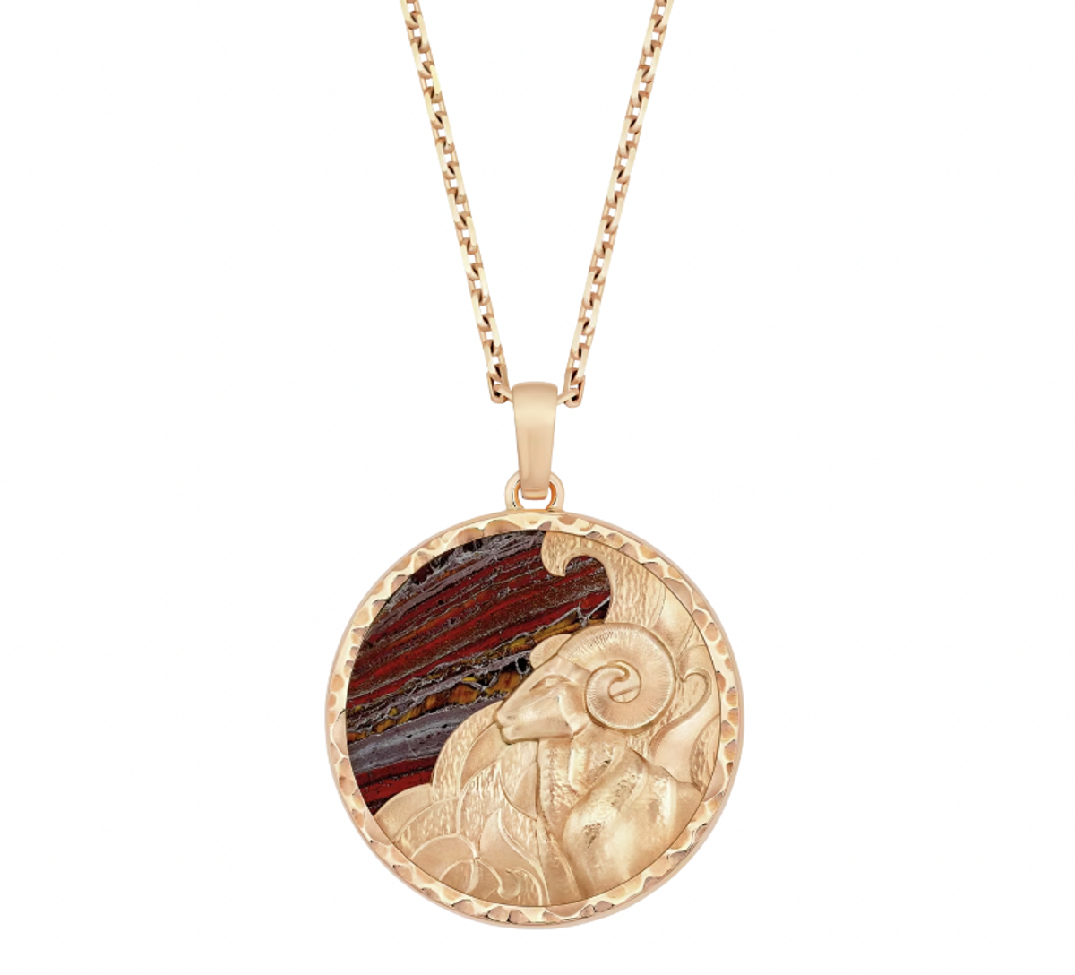Zodiaque Long Necklace Arietis