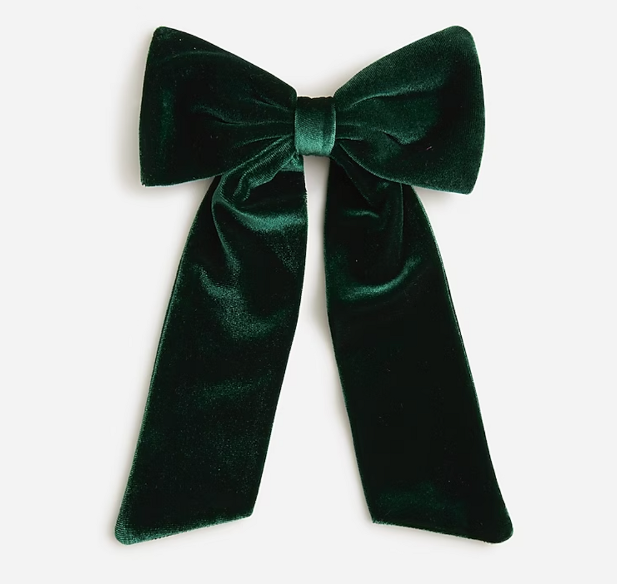 Velvet Bow Hair Clip