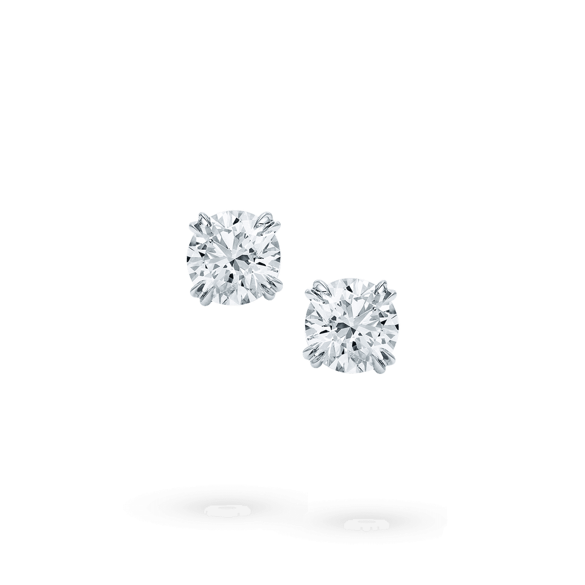 Round Brilliant Diamond Earstuds