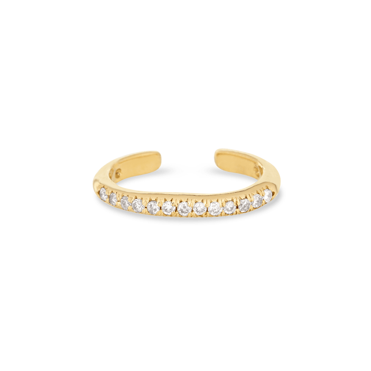 15 Diamond Pave Ear Cuff