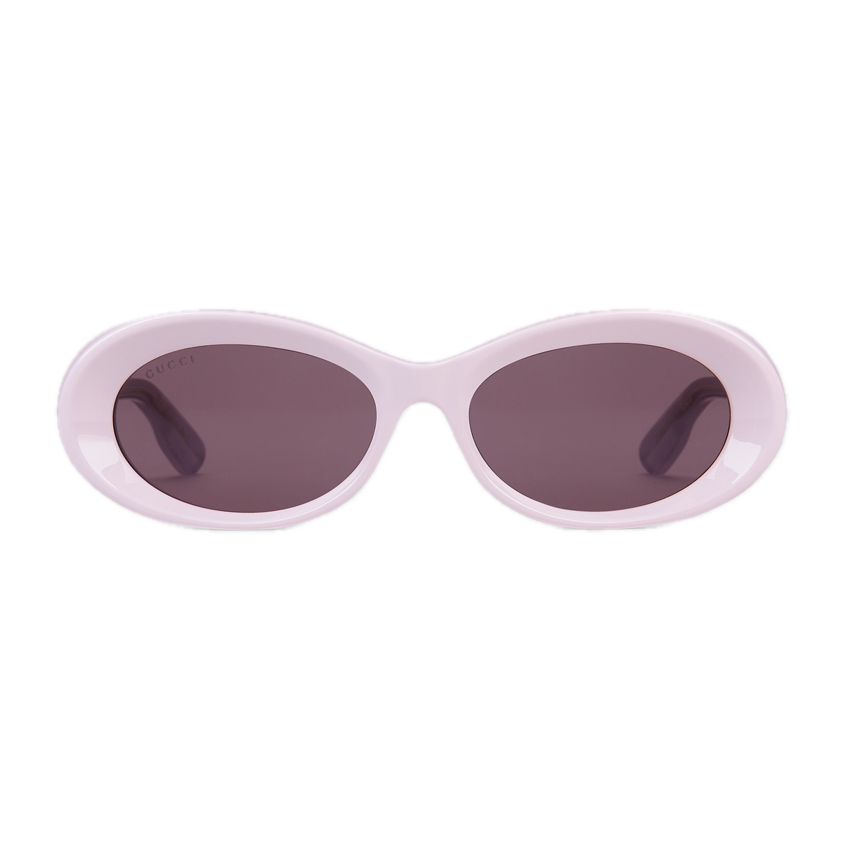 Oval-Frame Sunglasses