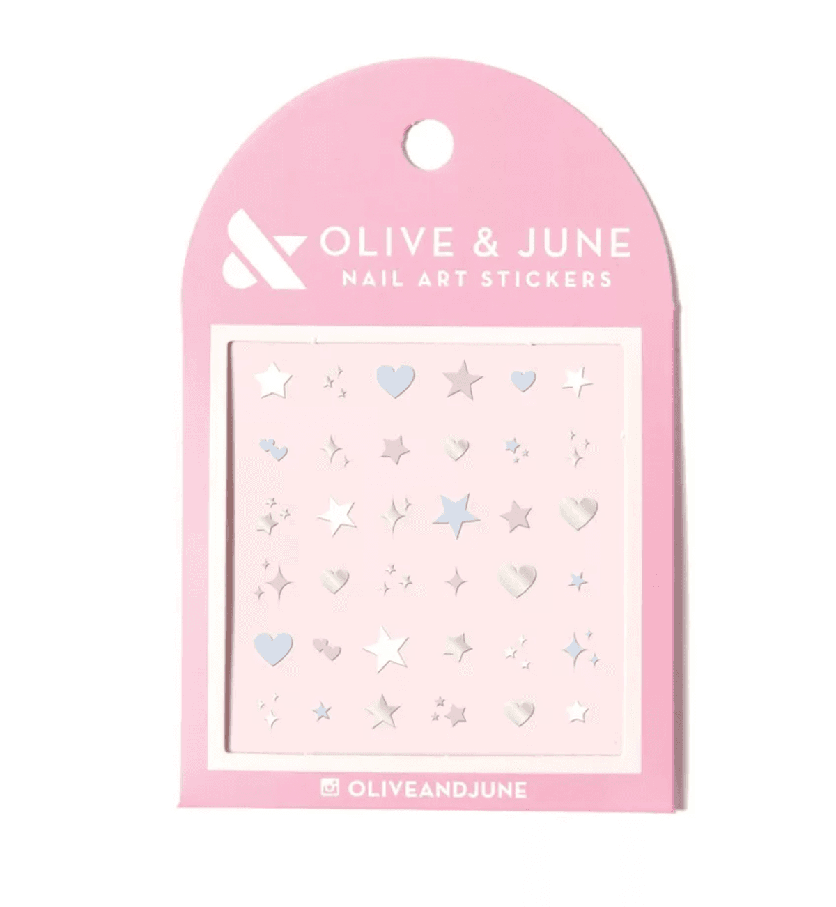 Nail Art Stickers in Heart Star