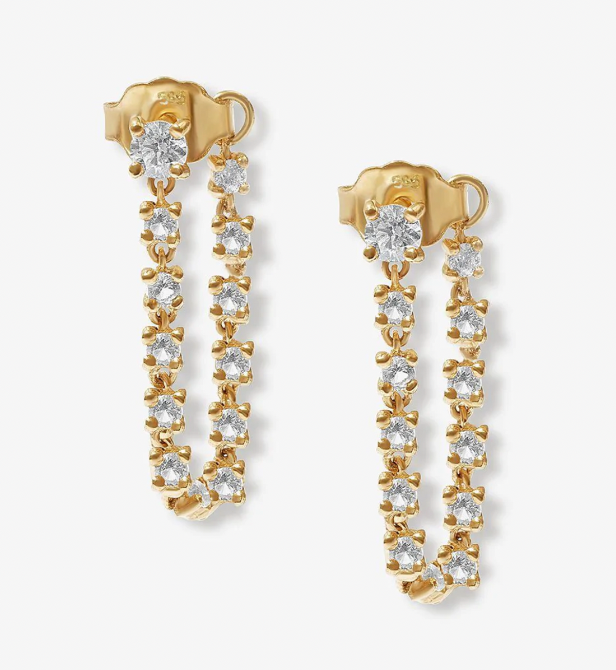 Gold Ross Earrings