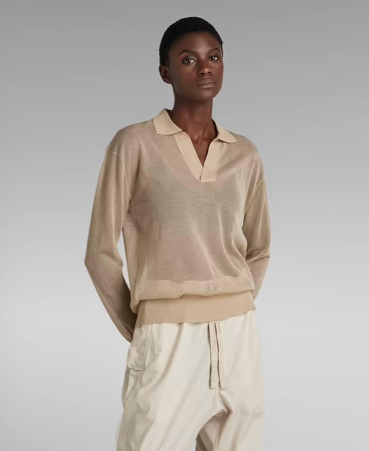 Core Polo Knit