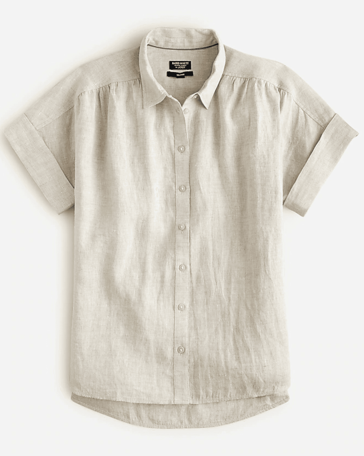 Relaxed-fit Short-sleeve Linen Shirt
