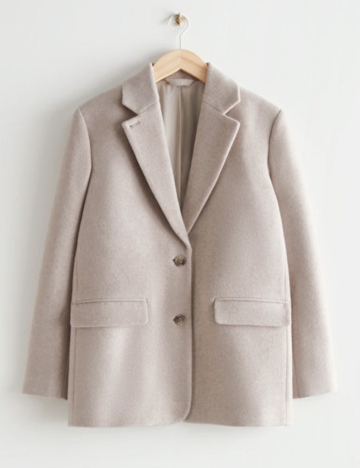 Oversized Wool Blazer