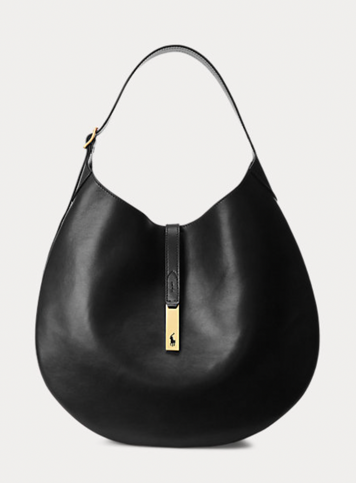 Polo ID Calfskin Shoulder Bag
