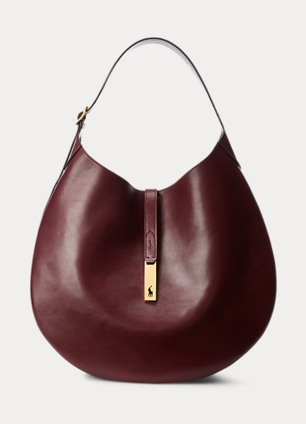 Polo ID Calfskin Shoulder Bag