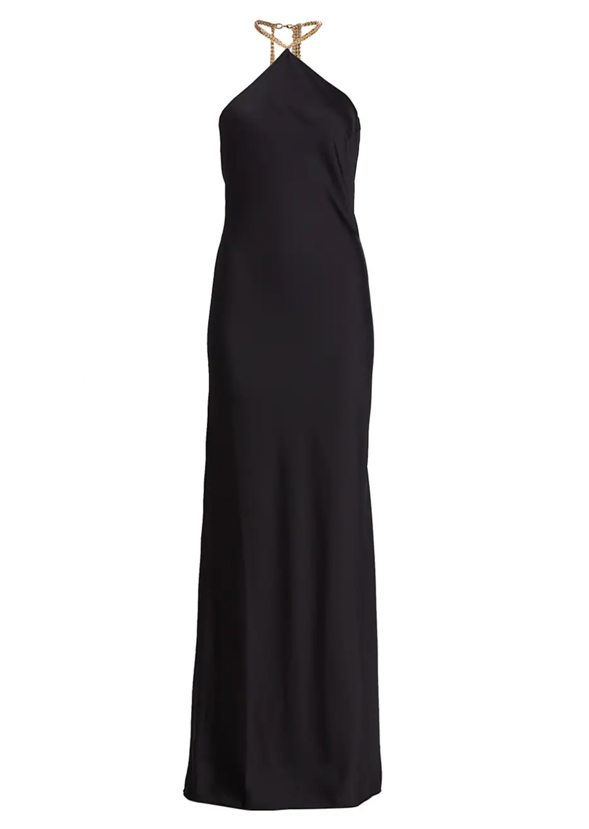 Chain Halter Gown