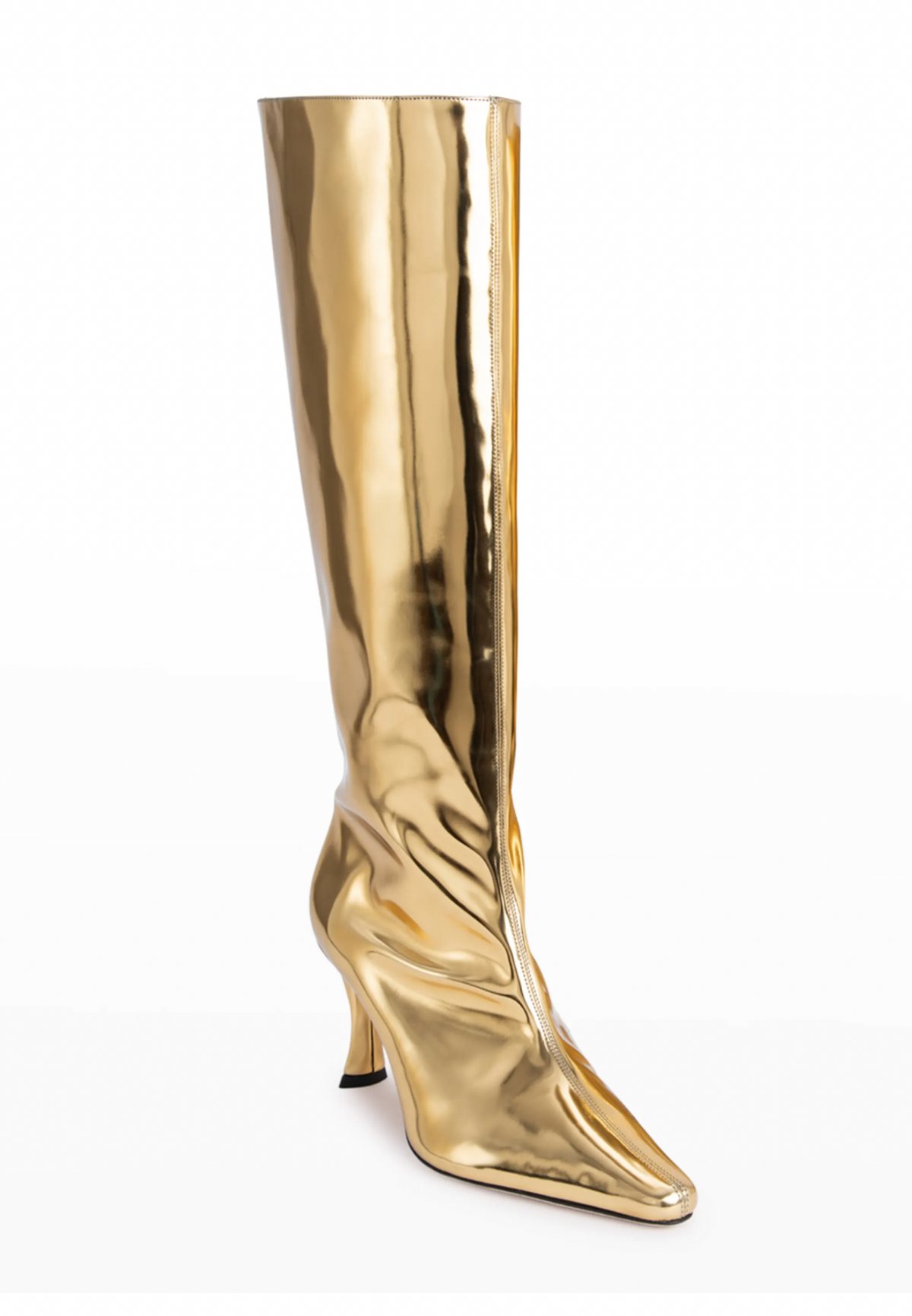 Stevie Metallic Knee Boots