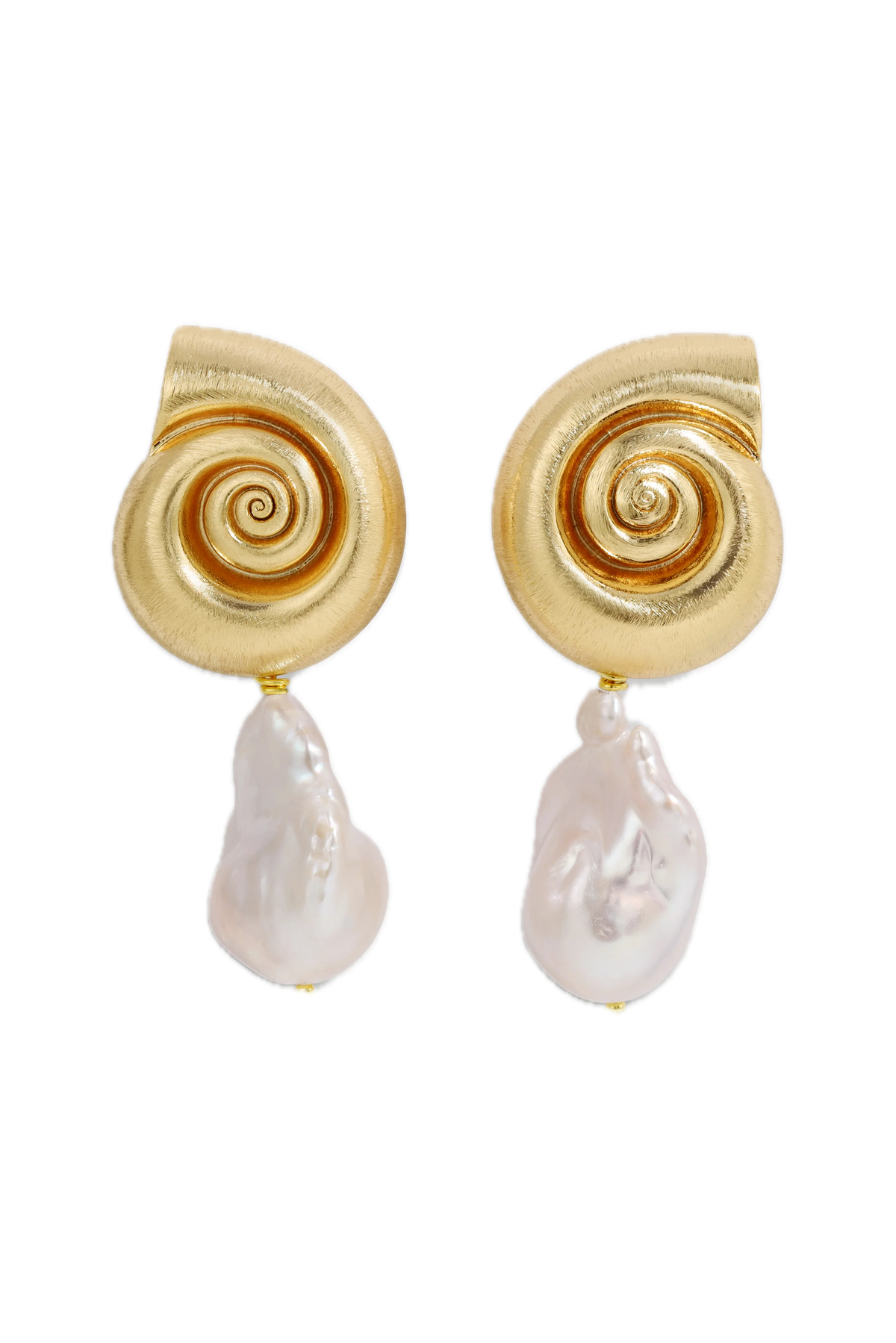 La Mer Baroque Shell Earrings
