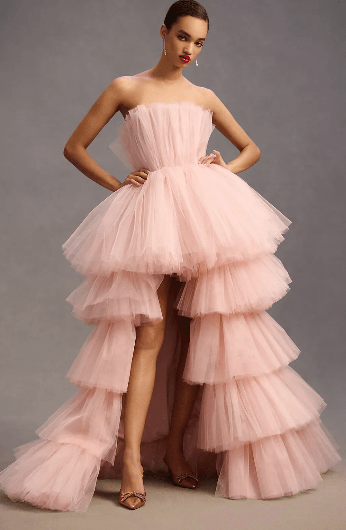 Tiered Asymmetrical Dress