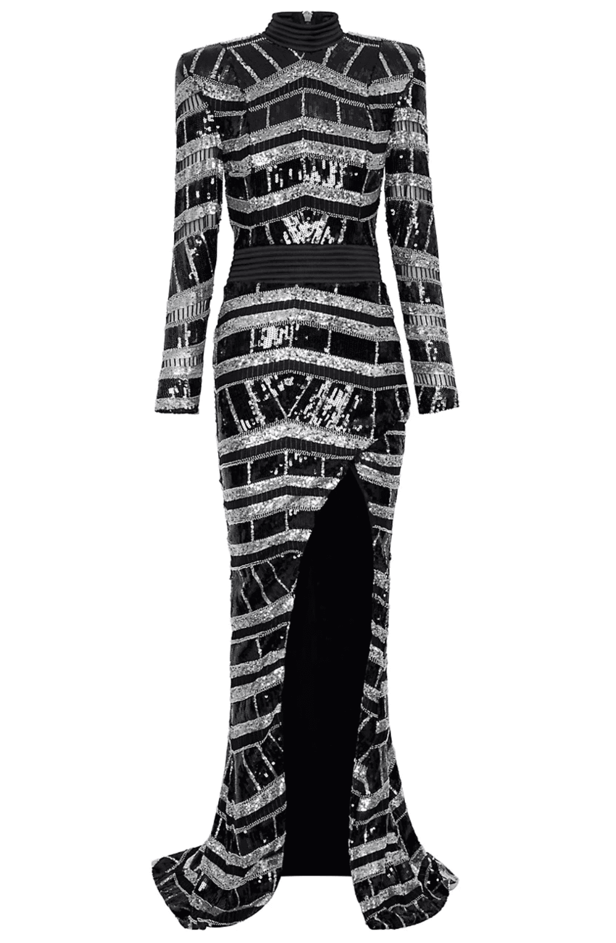 Signature Sequin-embroidered Illume Gown