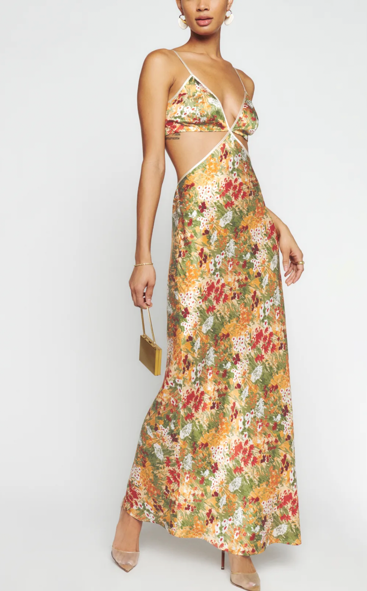 Poppies Silk Dress