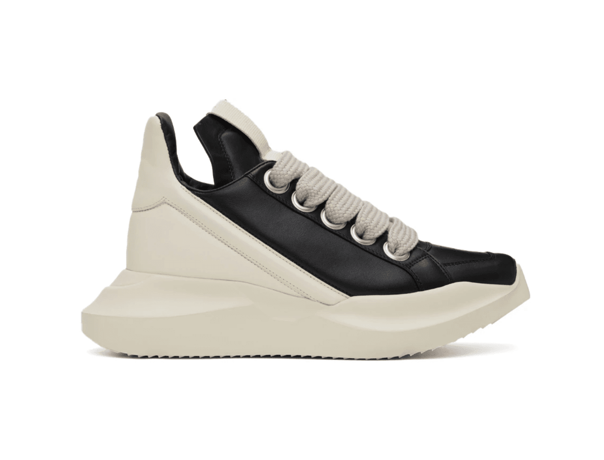 Black & Off-White Geth Sneakers