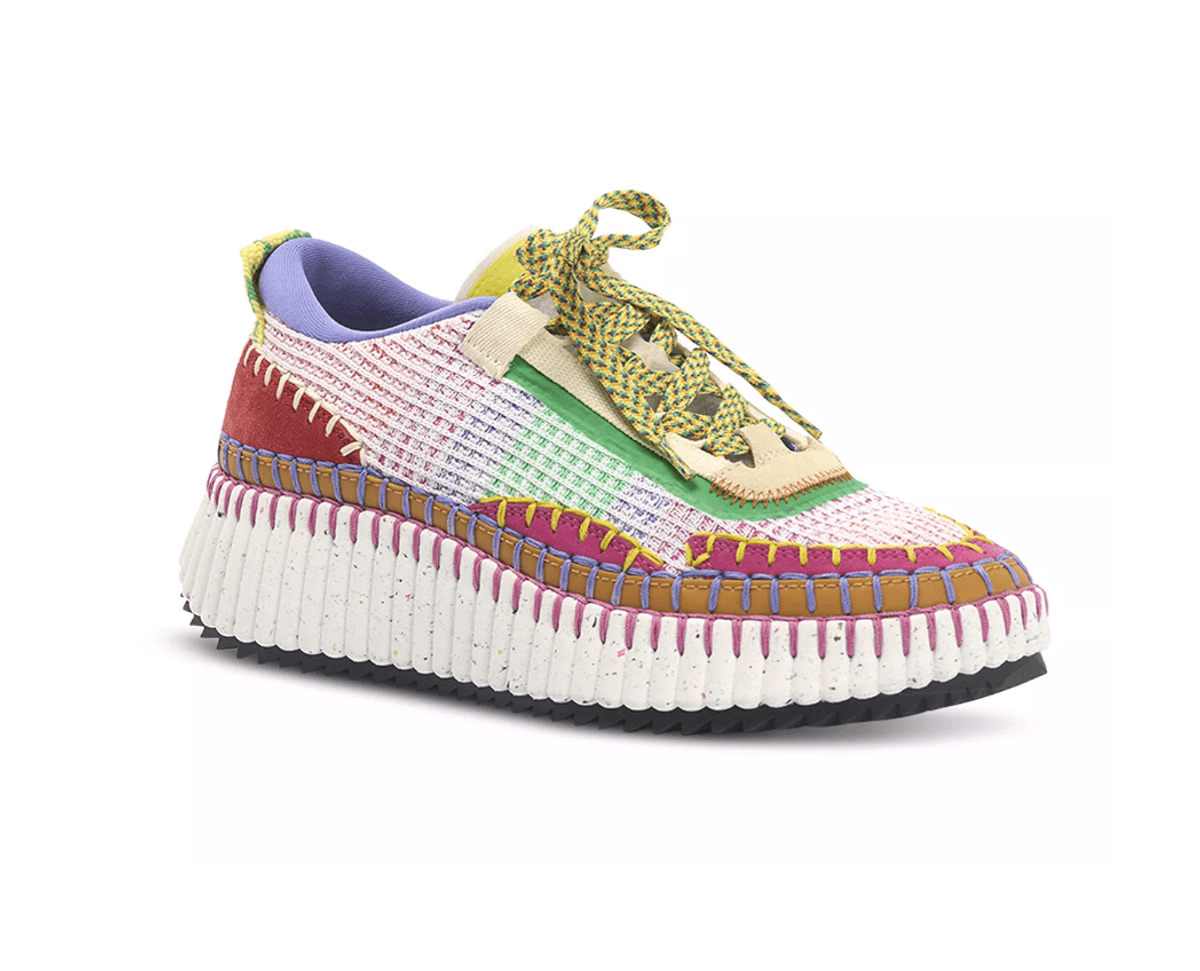 Women's Nama Woven Platform Low Top Sneakers