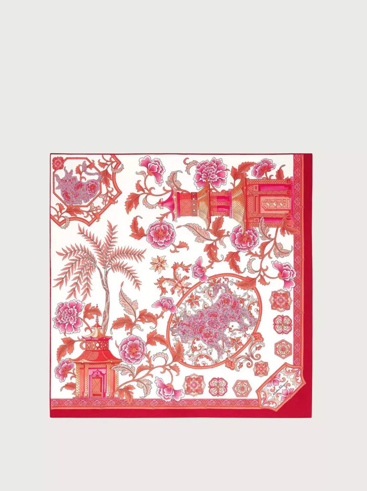 Year of the Ox Silk Scarf