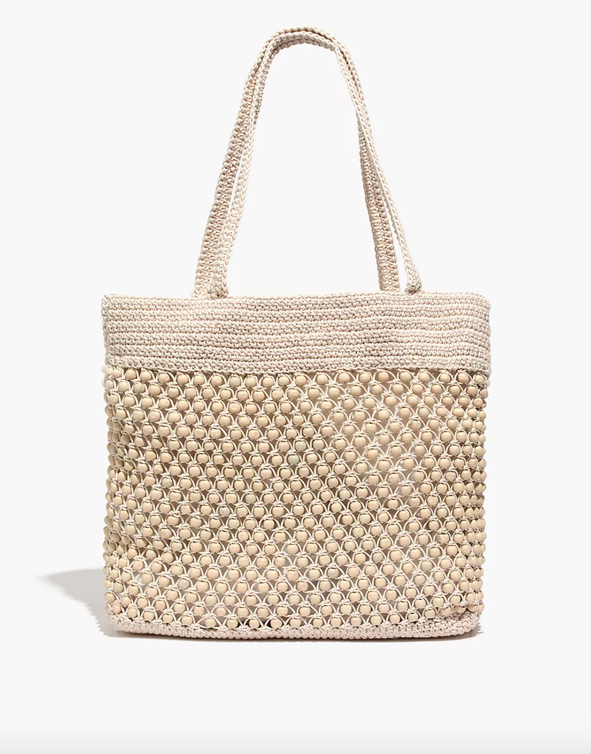 The Beaded Crochet Tote Bag