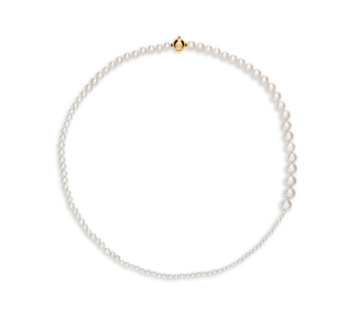 Classic Collection 14K Yellow Gold & 2-6MM Pearl Petite Peggy Necklace
