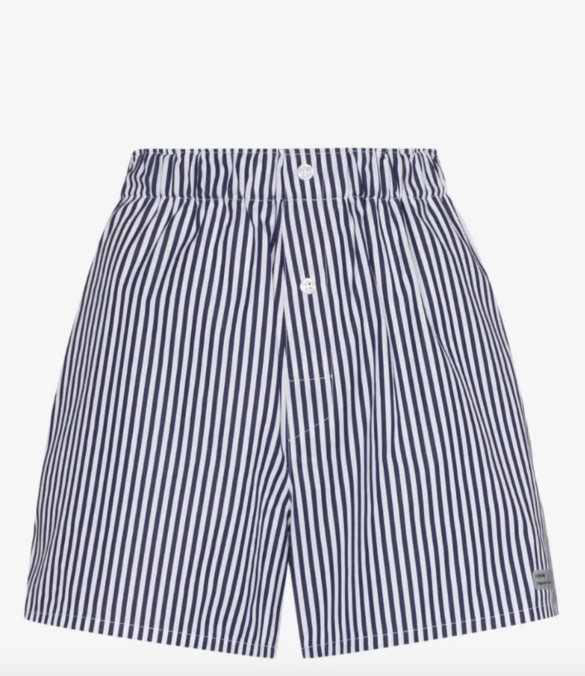 Striped Cotton Poplin Boxer Shorts