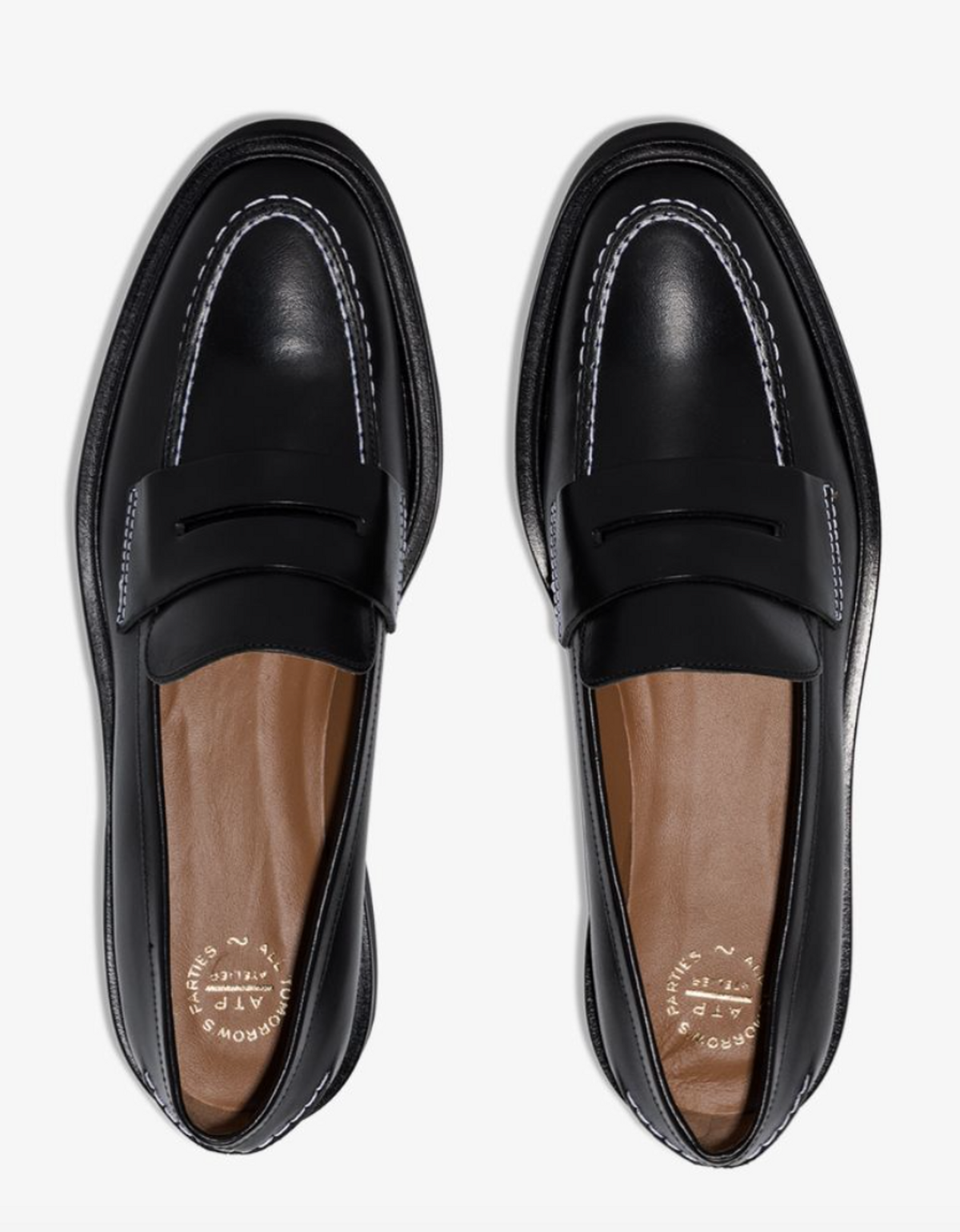 Monsano Flatform Leather Loafers