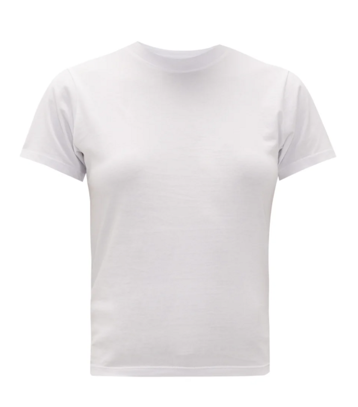 The Crew Cotton Jersey Cropped T-shirt