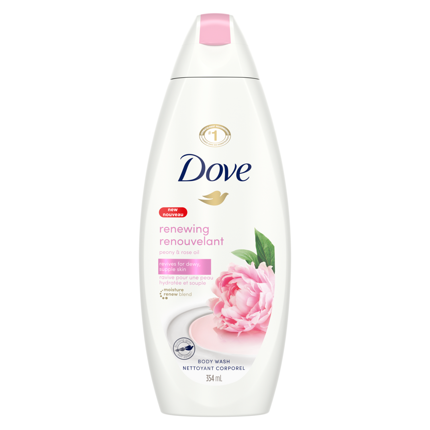 Body Wash with Renewing Peony & Rose Oil