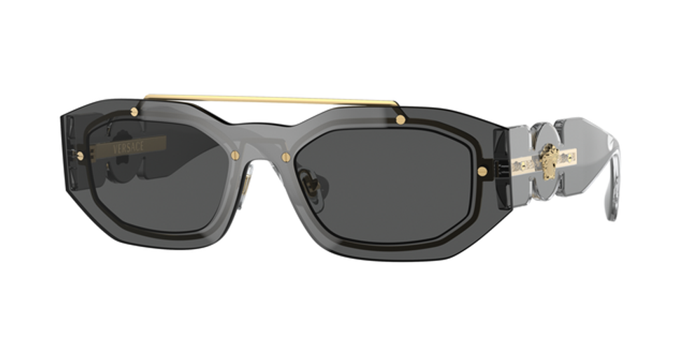 Versace 44mm Shield Sunglasses