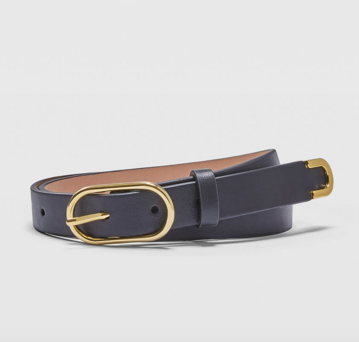 Oval Leather Belt
