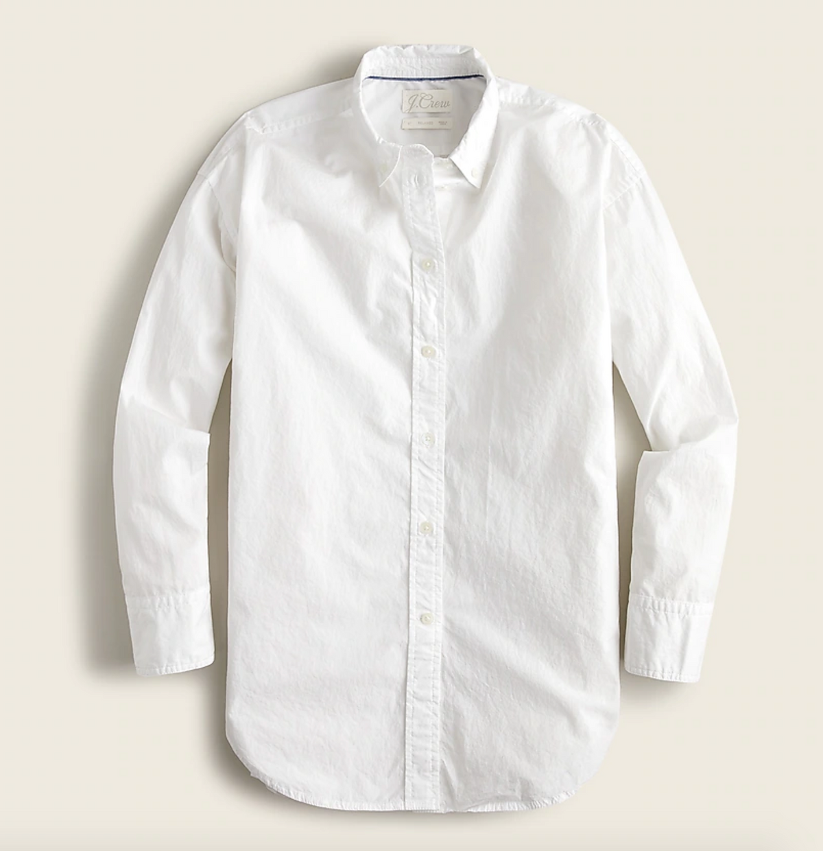 Relaxed-fit Washed Cotton Poplin Shirt