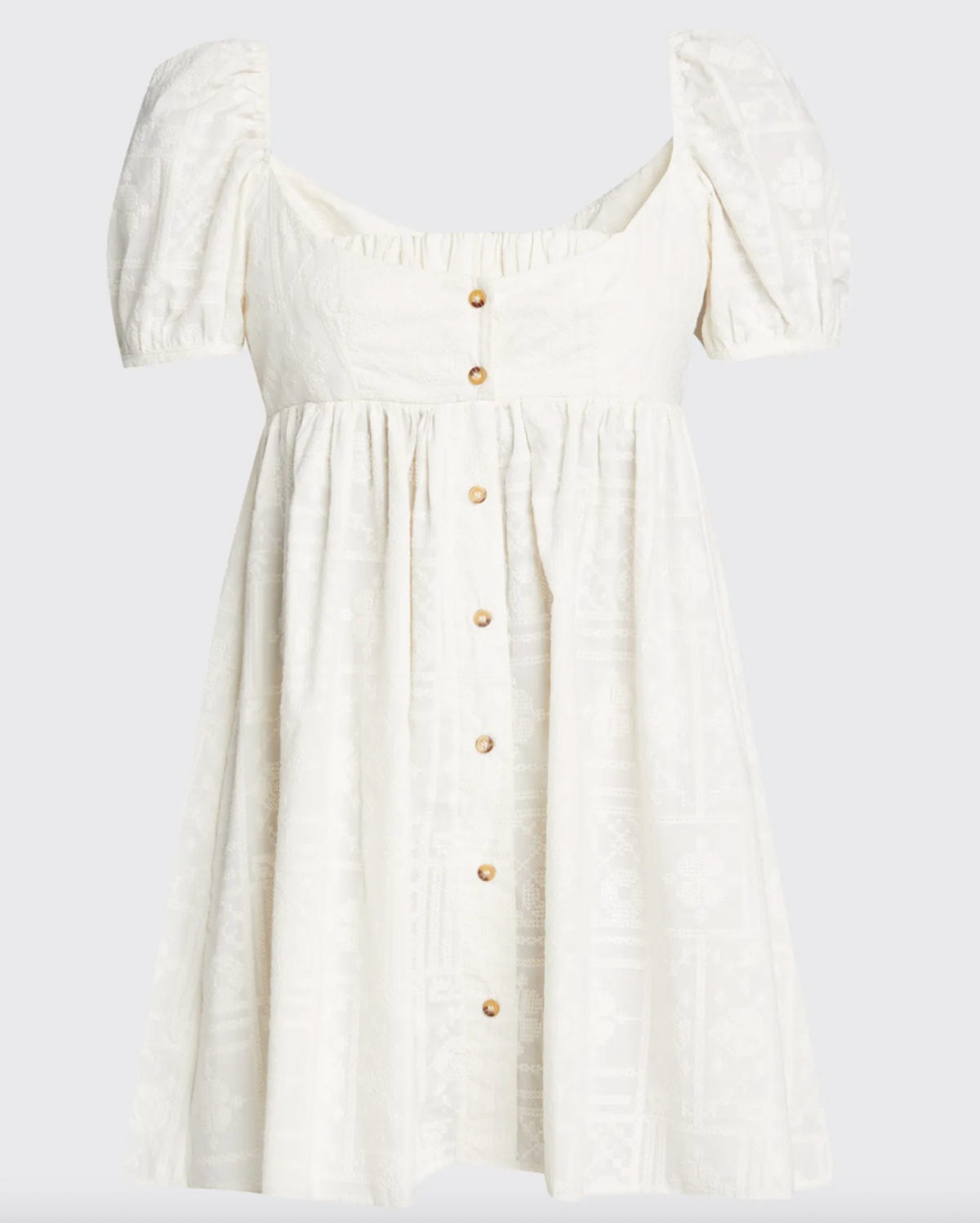 Diana Button-Front Dress
