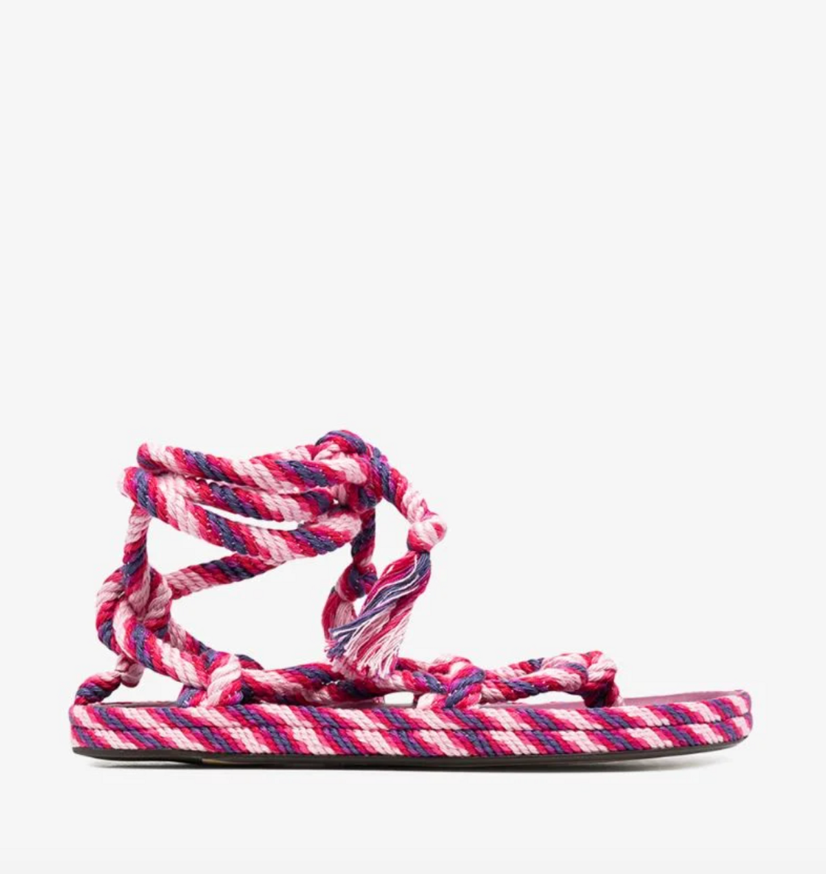 Pink Erol Braided Sandals