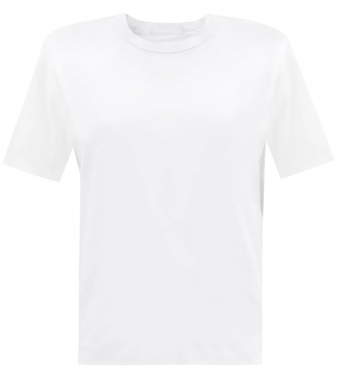 Padded-Shoulder T-Shirt