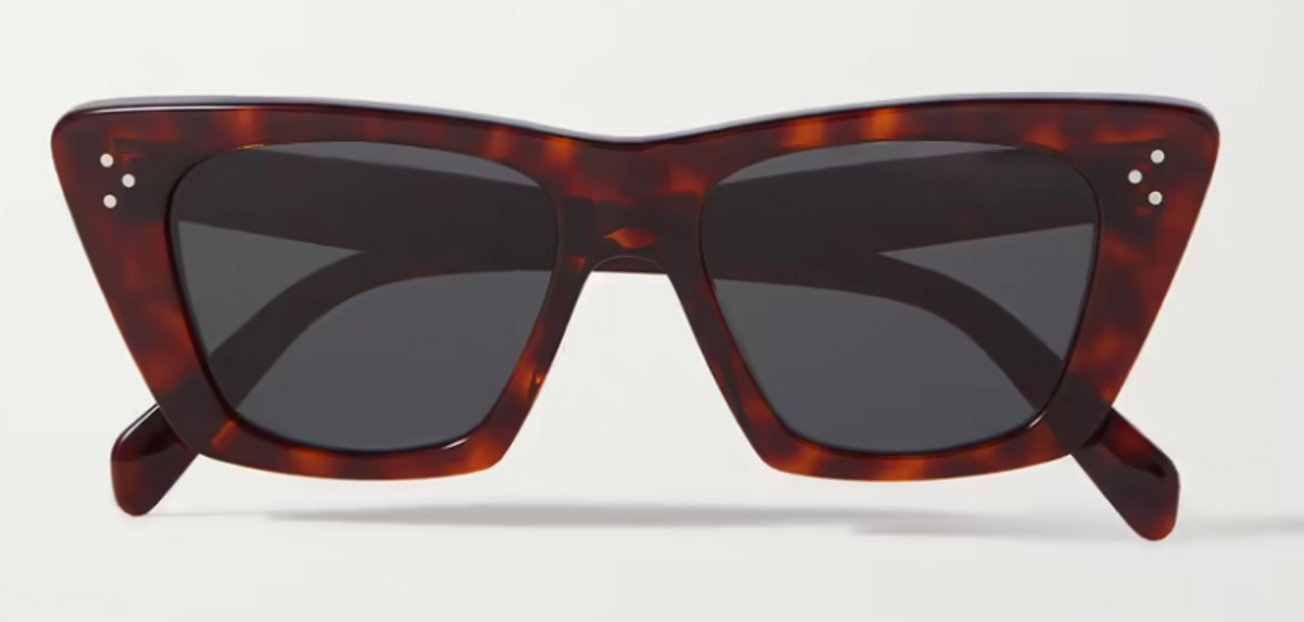 Edge Cat-Eye Tortoiseshell Sunglasses