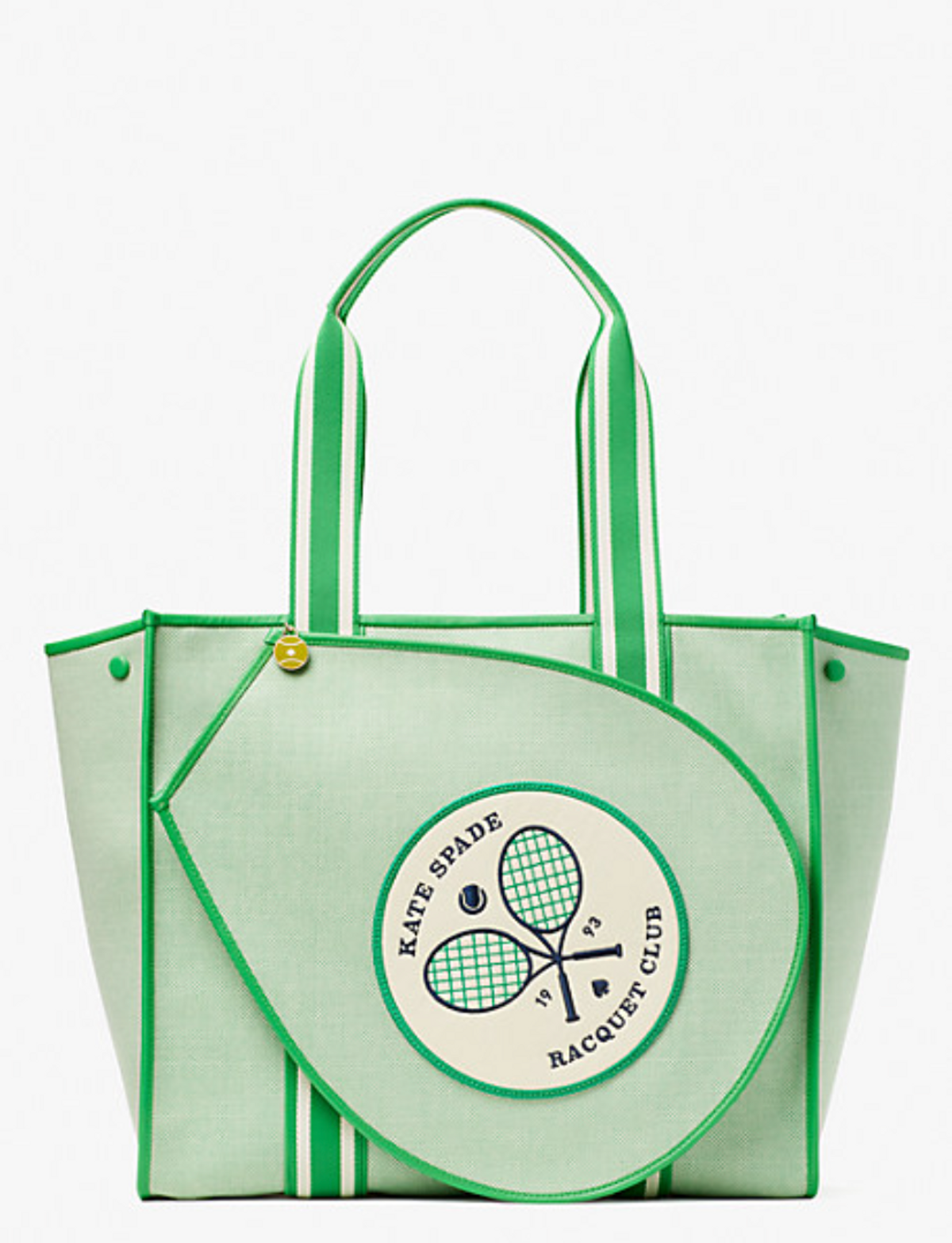 Courtside Canvas Large Tennis Tote
