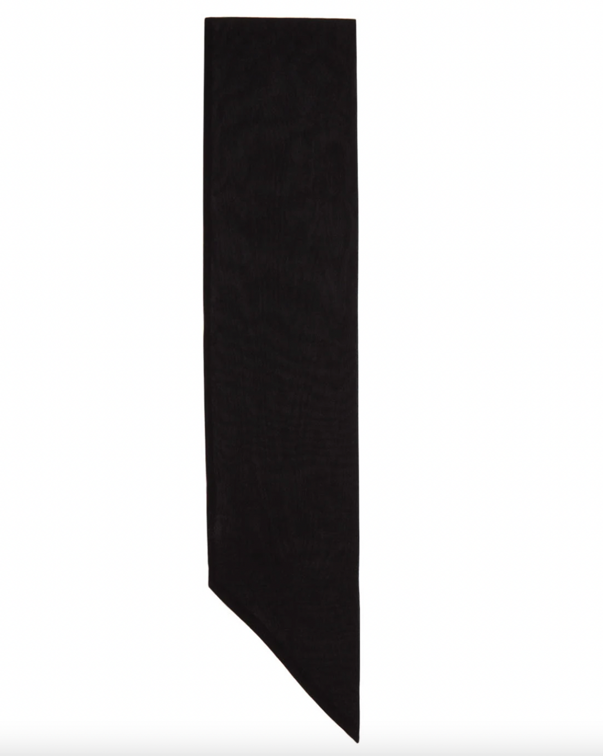 Black Silk Lavallière Tie