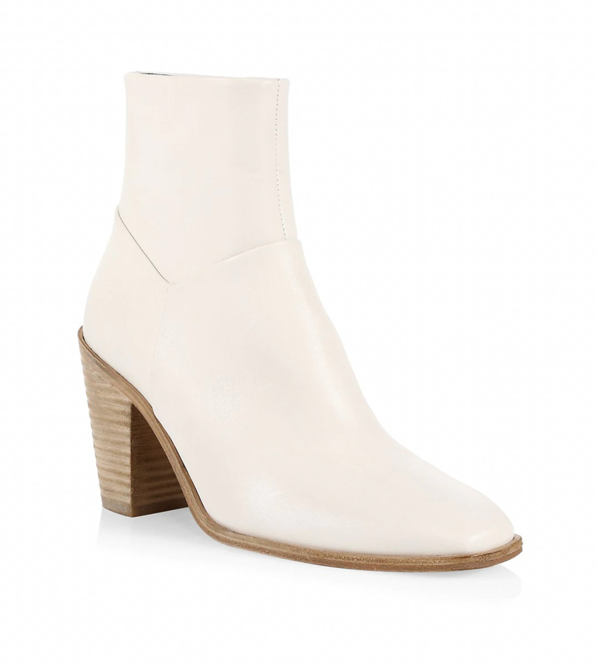 Axel Square-Toe Leather Ankle Boots