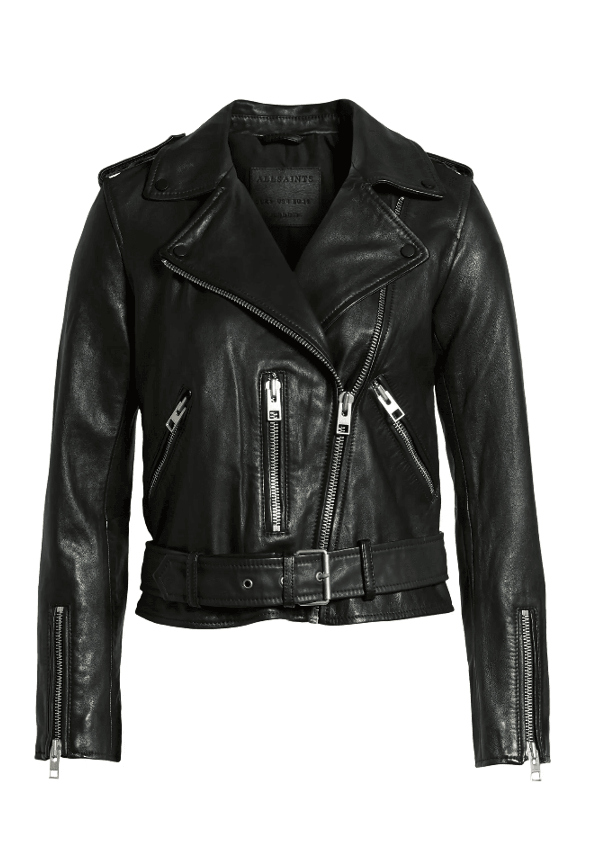 Balfern Leather Biker Jacket