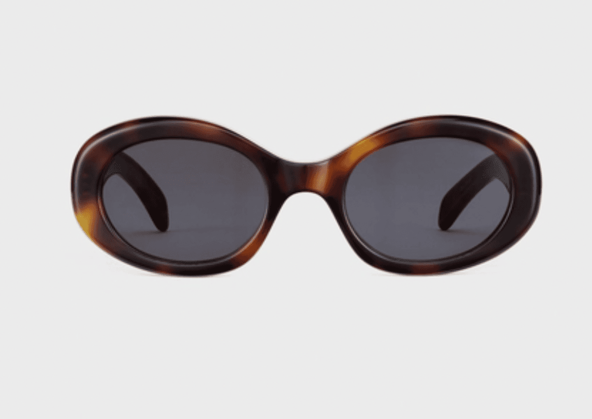 Triomphe 01 Sunglasses In Acetate Blonde Havana
