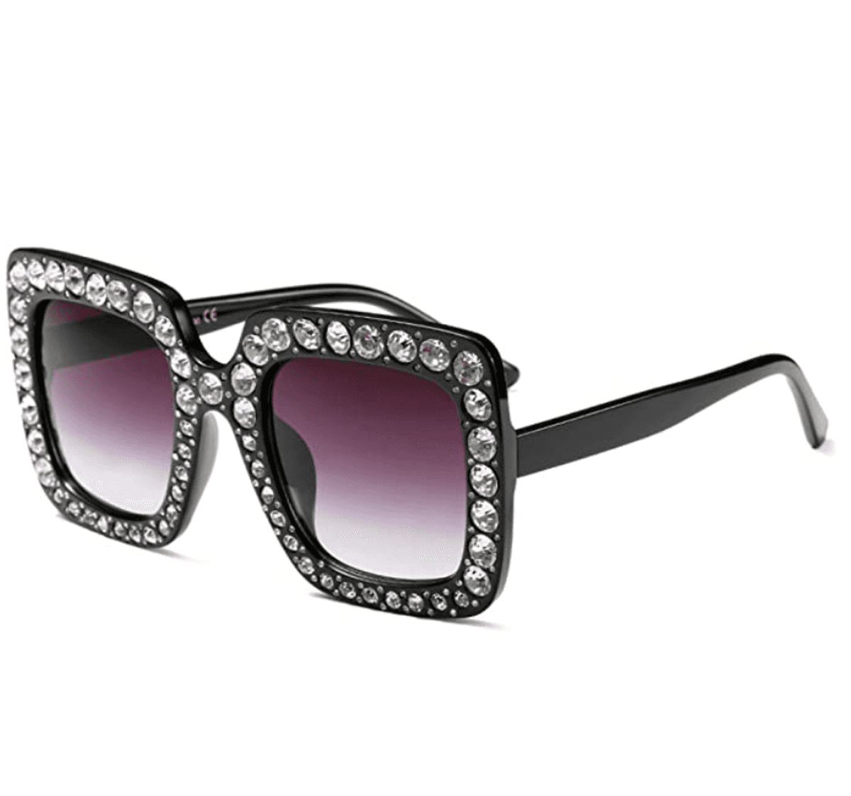 Large Jeweled Sunglasses