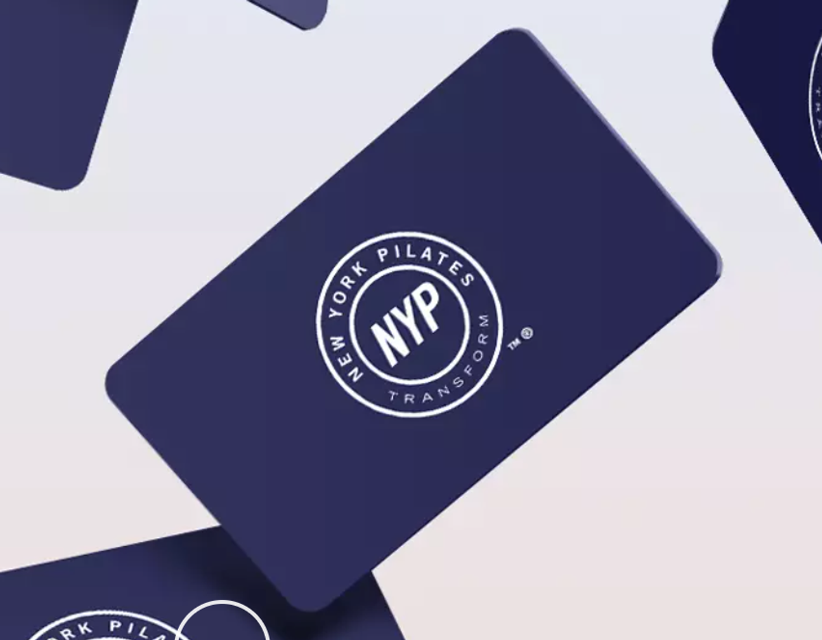 Pilates Gift Card