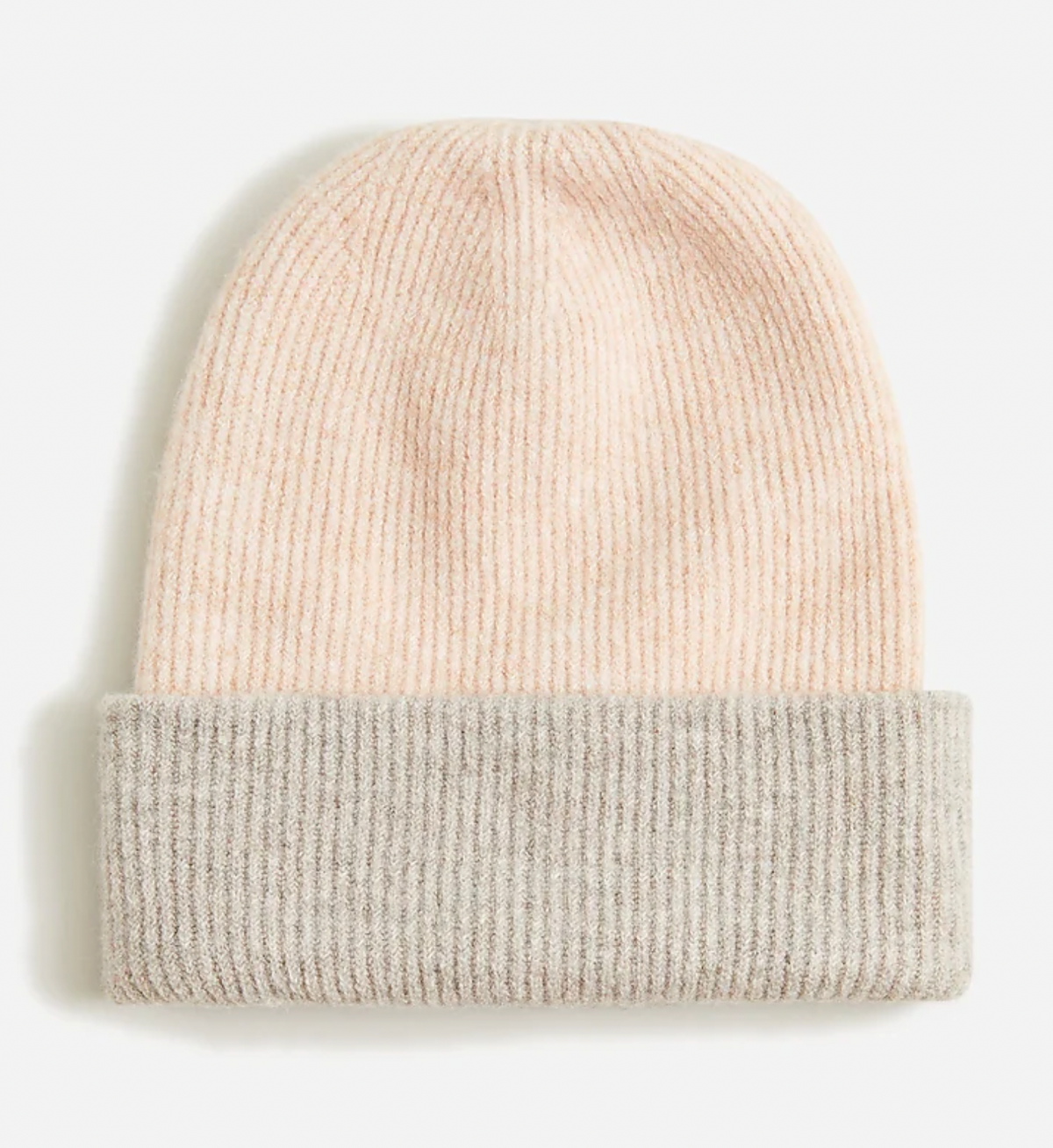 Colorblocked Ribbed Beanie
